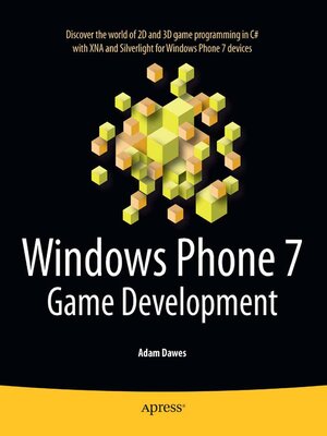 cover image of Windows Phone 7 Game Development